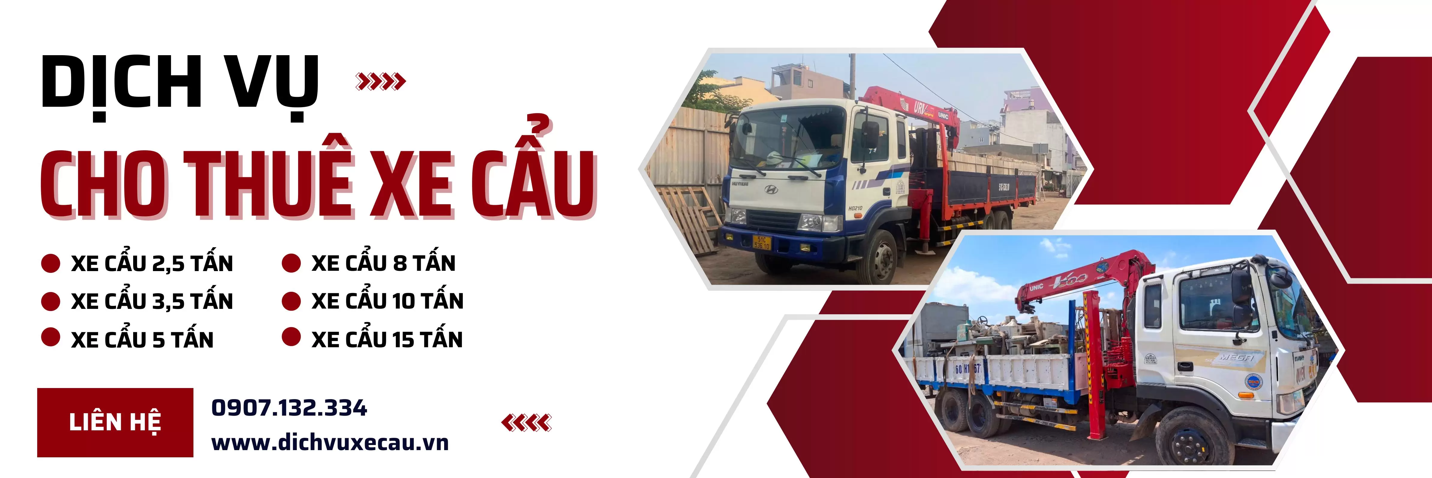 CHO THUÊ XE CẨU HCM